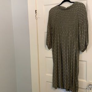 Boutique Polagram Patterned Dress